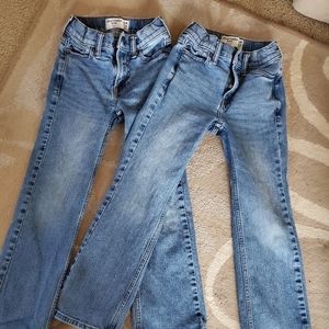 Boys 7/8 slim boot cut jeans slim